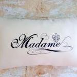 Madame Pillow, French Country Home, Paris Decor, French Decor, Cottage Decor