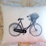 Bicycle Pillow, Vintage Bic..