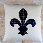 Fleur De Lis Pillow, Frenc..