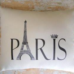 Paris Pillow, French Country Home, French Decor, Paris Decor, Cottage Decor